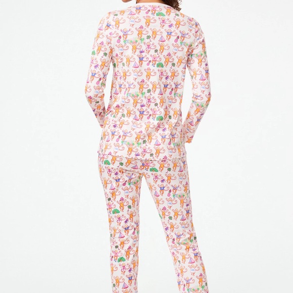 Roller Rabbit Charleston Monkey Pajamas - Picture 3 of 5